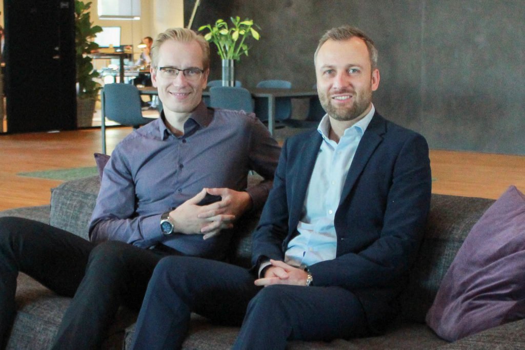 Swiipe CEO Anders og CTO Christian