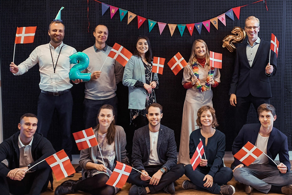 Swiipe medarbejder 2 års fødselsdag