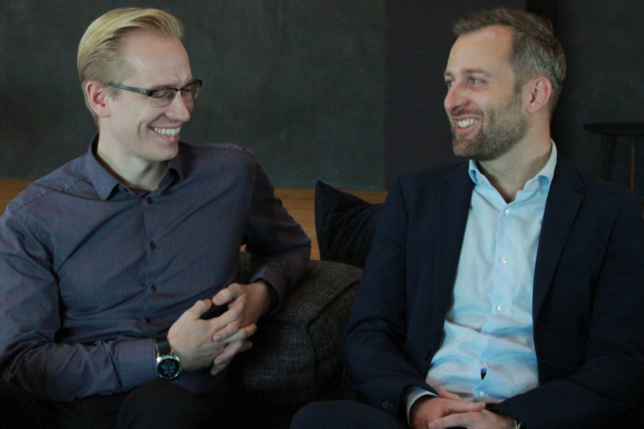Swiipe CEO Anders og CTO Christian
