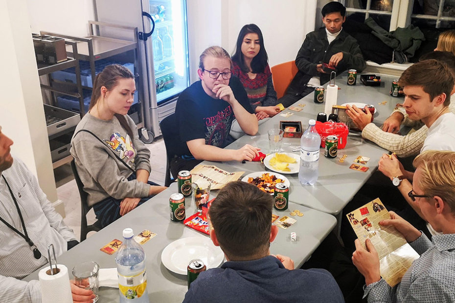 Swiipe medarbejder hygger