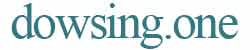 webshops dowsing.one logo